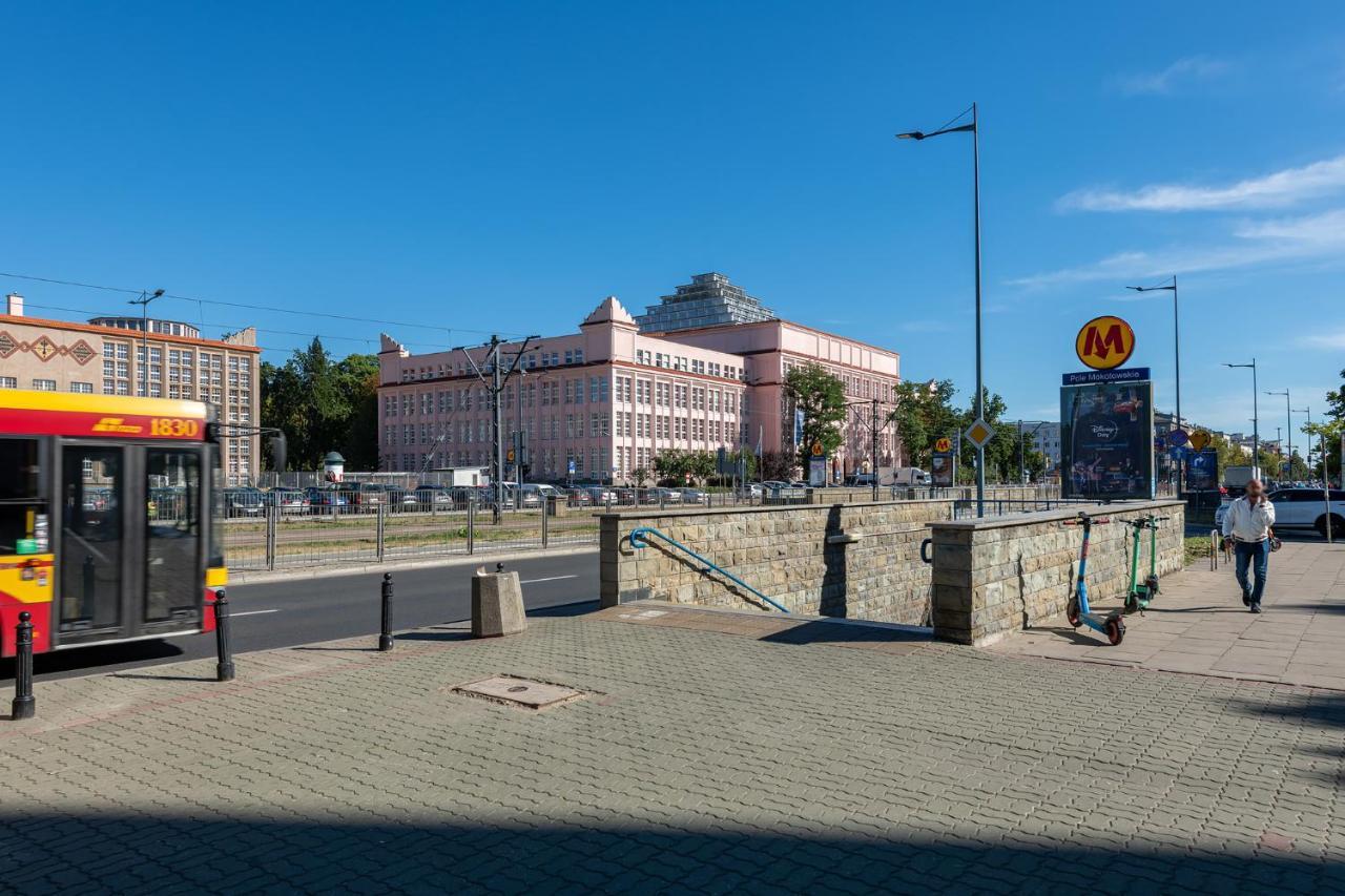 Batorego 220 - 450M Stacja Metra Pola Mokotowskie, 800M Biblioteka Narodowa - 20M Piekny Park Pola Mokotowskie - 800M Do Sgh - Wifi - Smart Tv - Good Apartments Varšava Exteriér fotografie